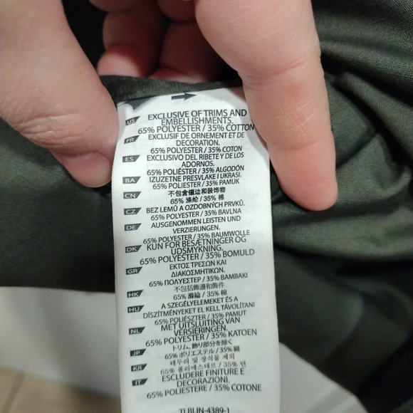 5.11 Tactical Men's XL Shirt Green Taclite Pro 71175 Ripstop Utility Pockets - Picture 5 of 7